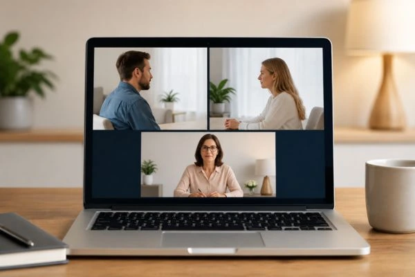 Image of online shuttle mediation Leicestershire