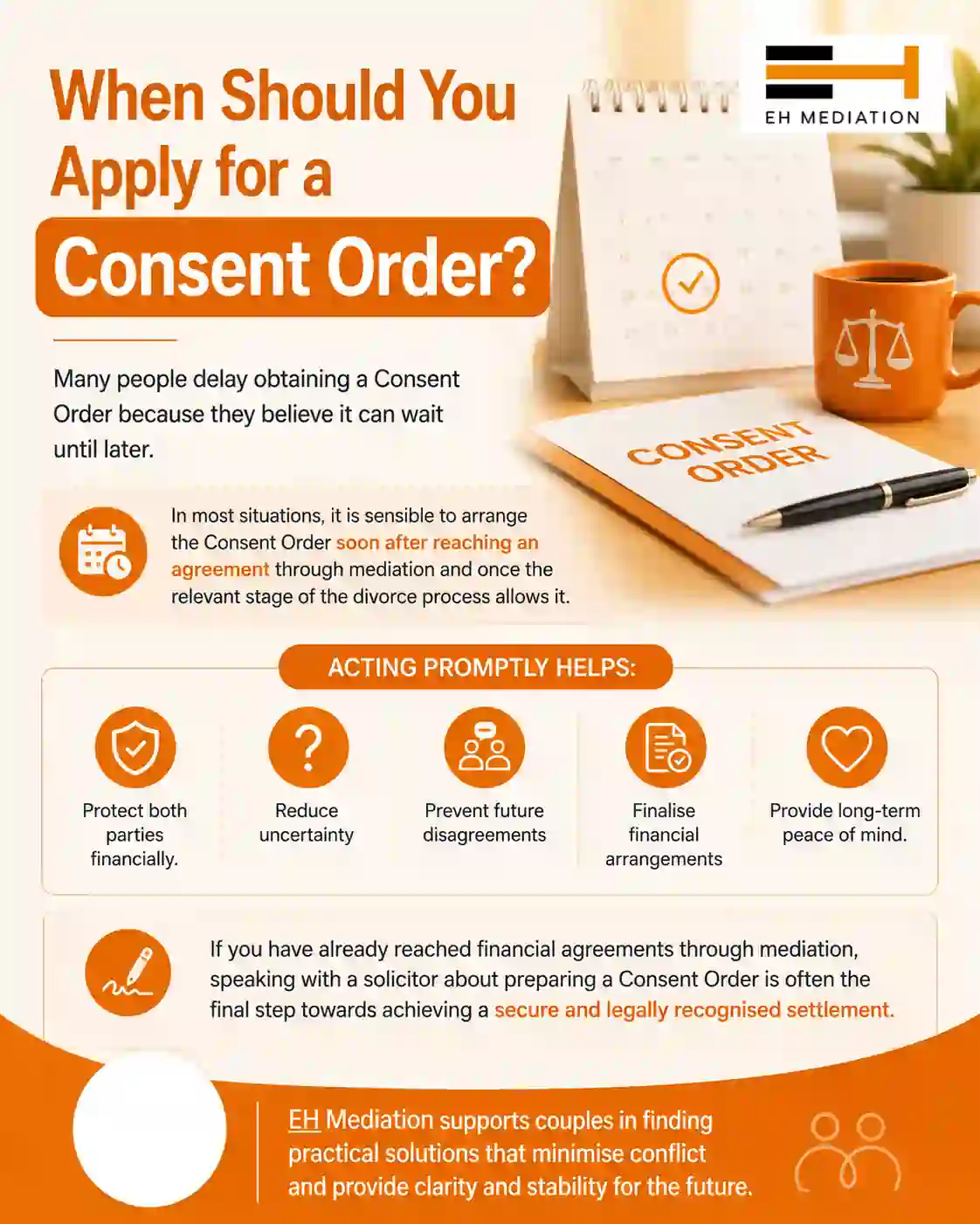 When Should You Apply for a Consent Order Leicestershire?